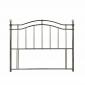 Cambridge black nickel bed headboard - view 1