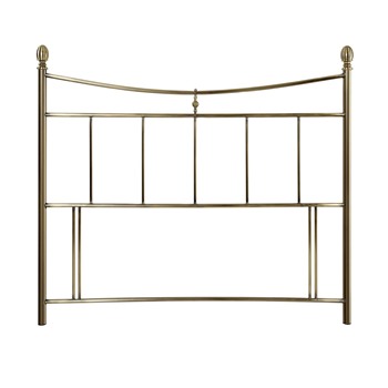 Cantbury antique brass bed headboard.